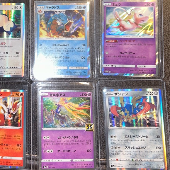 8 Unused Holo Japanese Pokemon Cards in Sleeves and Top Loaders - Picture 3 of 7
